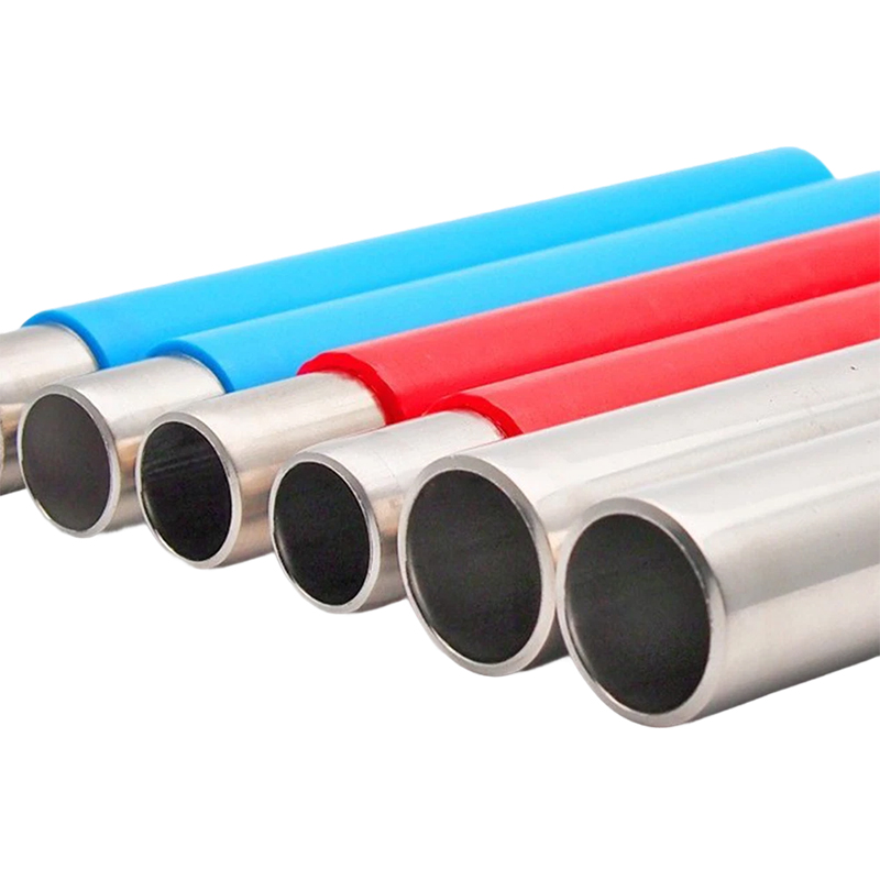 What is the pattern of corrosion resistance degradation in stainless steel water pipes in acidic water?